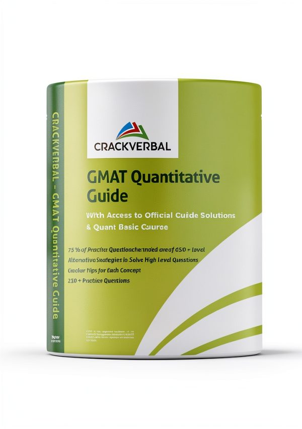GMAT Test Guide by CrackVerbal Edutech Print Replica Kindle Edition-0