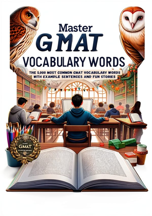 Vocabulary Builder for Adults Book 2 GMAT Guide by ExamPrep-0
