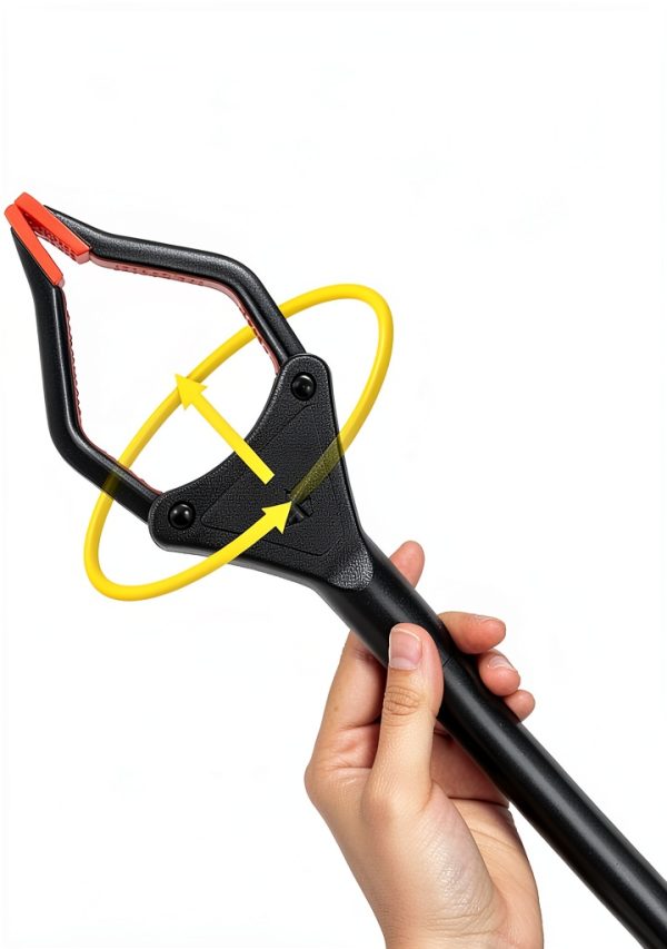 Reacher Grabber Tool by ZAYAD 32" Orange Long Trash Picker-2