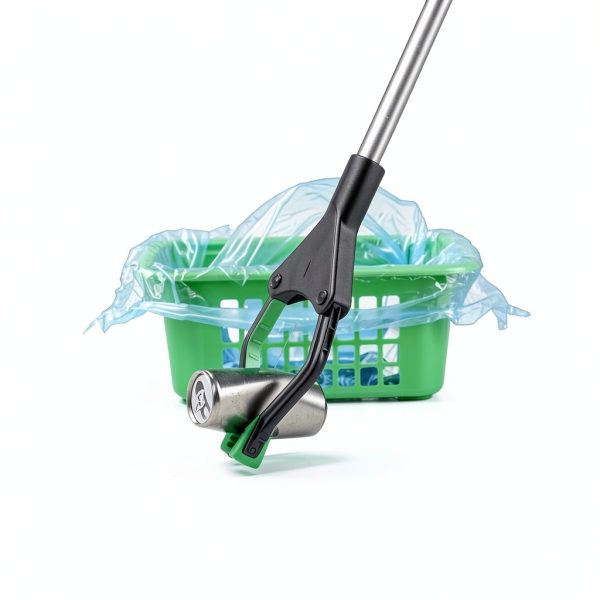 Grabber Reacher Tool 6 Pack Zeyune 32 Inch Foldable Green Aid-3