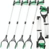 Grabber Reacher Tool 6 Pack Zeyune 32 Inch Foldable Green Aid-0