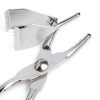 Alipis Stainless Steel Scissor Tongs Garbage Clip Reach Tool for BBQ-3