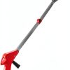 Garbage Picker Trash Picker Reacher Garbage Picker Folding Trash Grabber Garden Leaves Waste Pick Up for Trash Litter Picker Rubbish Tongs Arm Extension(Red handle)-4