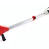 Garbage Picker Trash Picker Reacher Garbage Picker Folding Trash Grabber Garden Leaves Waste Pick Up for Trash Litter Picker Rubbish Tongs Arm Extension(Red handle)-8