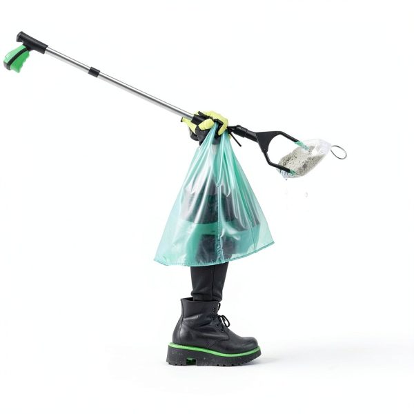 Grabber Reacher Tool 6 Pack Zeyune 32 Inch Foldable Green Aid-6