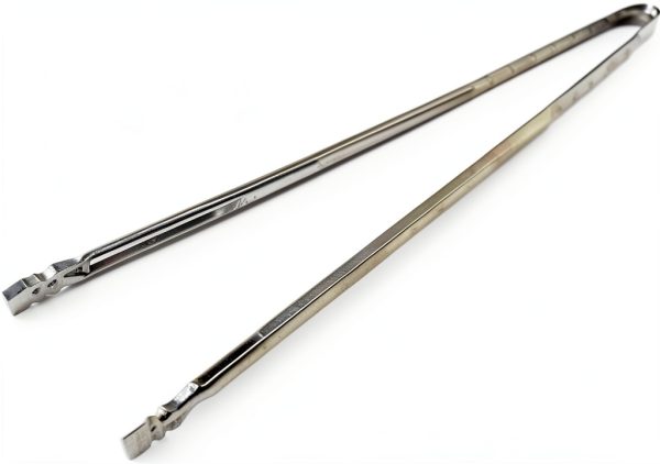 Nagatsuka Stainless Steel Garbage Removal Tongs 23.6in Charcoal-0