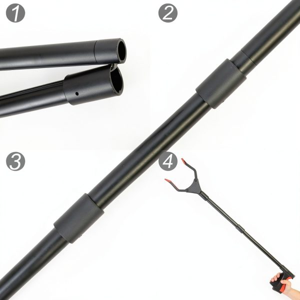 Reacher Grabber Tool by ZAYAD 32" Orange Long Trash Picker-6