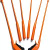 ArcMate Qwik-Pik Economy Trash Pick Up Tool, Outdoor Reacher Grabber Litter Picker, Jaws Open 3.5", Rotates 360 Degrees, for Volunteers, 1 lb. Pick Up Capacity, Orange, 31", 6-Pack (15615)-0