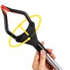 Reacher Grabber Tool, 32" Grabbers for Elderly, Lightweight Extra Long Handy Trash Claw Grabber, Mobility Aid Reaching Assist Tool for Trash Pick Up, Nabber, Litter Picker, Arm Extension (Orange2)-2