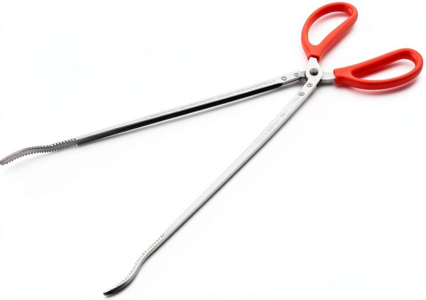 Stainless Steel Clip Heavy Duty Grabber Garbage Clamp Fruit Picker for Outdoor Use-0