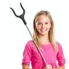 Stainless Steel Clip Heavy Duty Grabber Garbage Clamp Fruit Picker for Outdoor Use-8