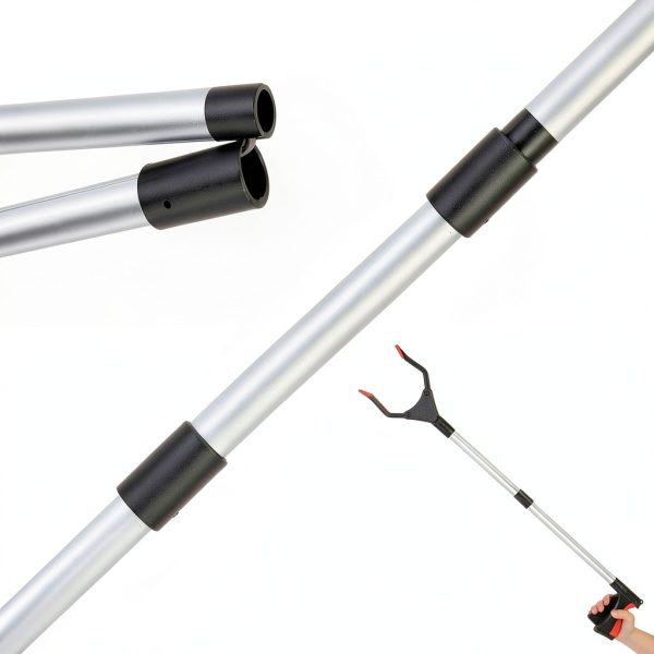Reacher Grabber Tool, 32" Grabbers for Elderly, Lightweight Extra Long Handy Trash Claw Grabber, Mobility Aid Reaching Assist Tool for Trash Pick Up, Nabber, Litter Picker, Arm Extension (Orange2)-6