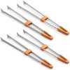 4 Pack 36" Reacher Grabber Tool Lightweight Litter Pick up Sticks Aluminum Rustproof Trash Grabber Garbage Picker Grabber Garden Leaf Cleaning Trash Tong Reaching Assist Tool for Elderly-0