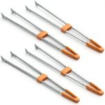 4 Pack 36" Reacher Grabber Tool Lightweight Litter Pick up Sticks Aluminum Rustproof Trash Grabber Garbage Picker Grabber Garden Leaf Cleaning Trash Tong Reaching Assist Tool for Elderly-0